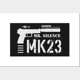 Tacticool MK 23 Mr. Silence. Posters and Art